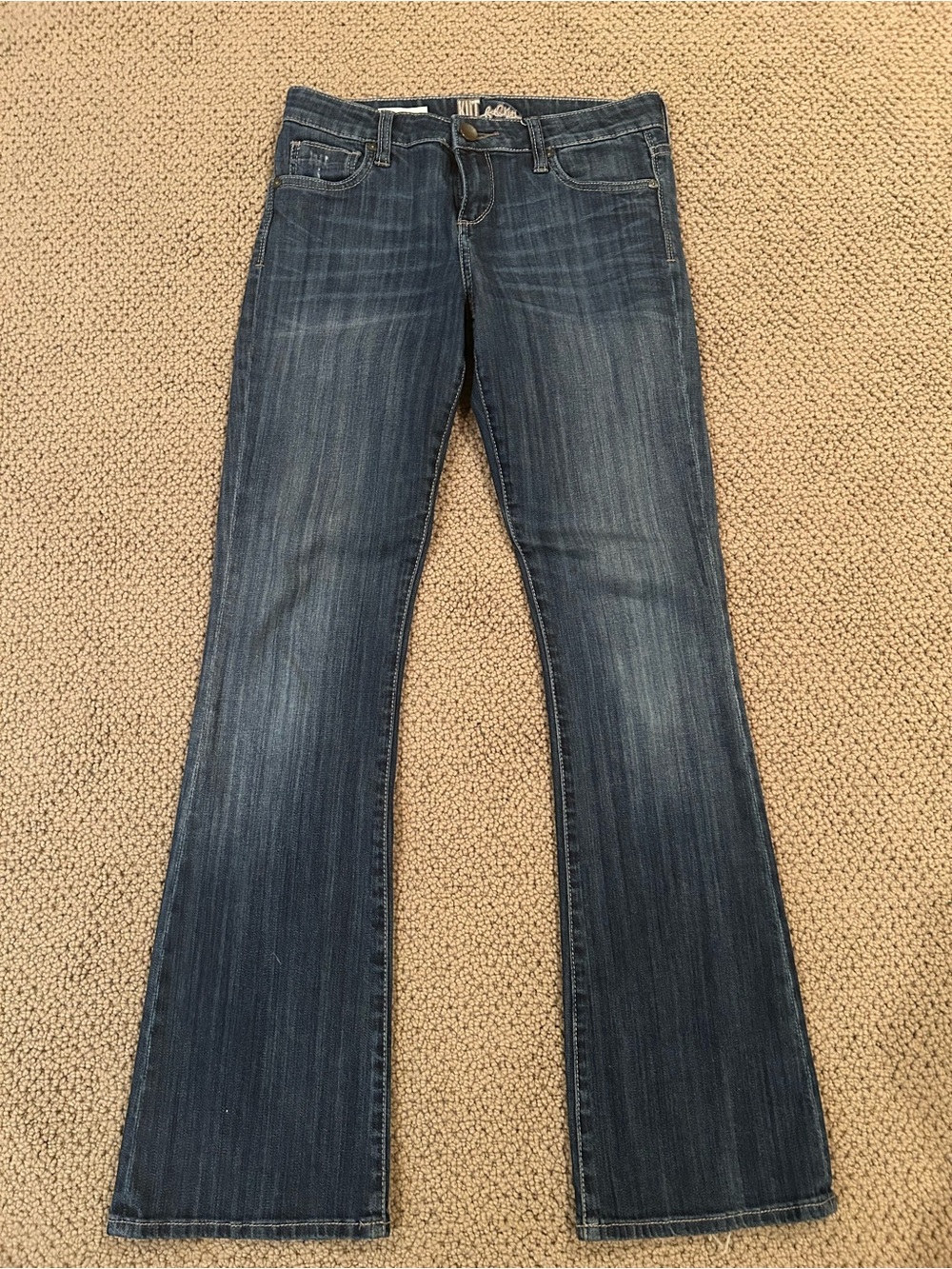 Farrah Dark Indigo Flare Jeans